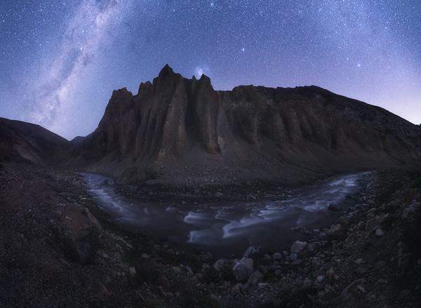 Noche en el Cajón — Cajón del Maipo, Chile