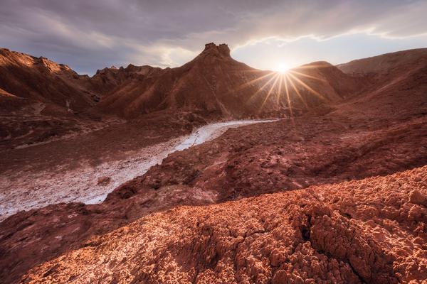 Una Estrella en el Desierto — Desierto de Atacama, Chile