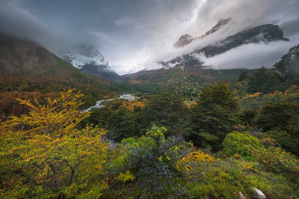 Antes de la Tormenta — Valle del Francés, Torres del Paine