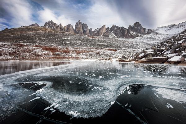 Ola Congelada — Yukon, Canadá