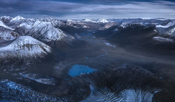 Glaciar — Yukon, Canadá